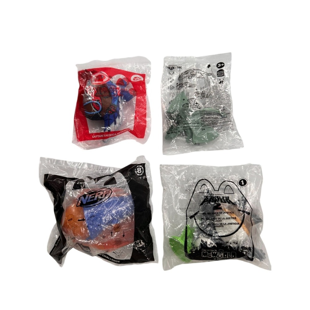 McDonalds Kids Meal Toy Lot Sealed Bundle Collectible Various Toys